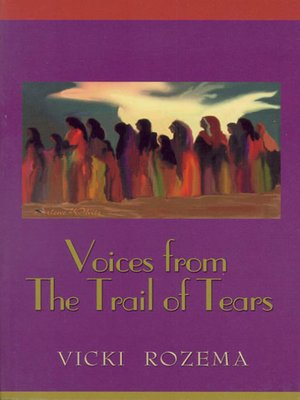 cover image of Voices From the Trail of Tears